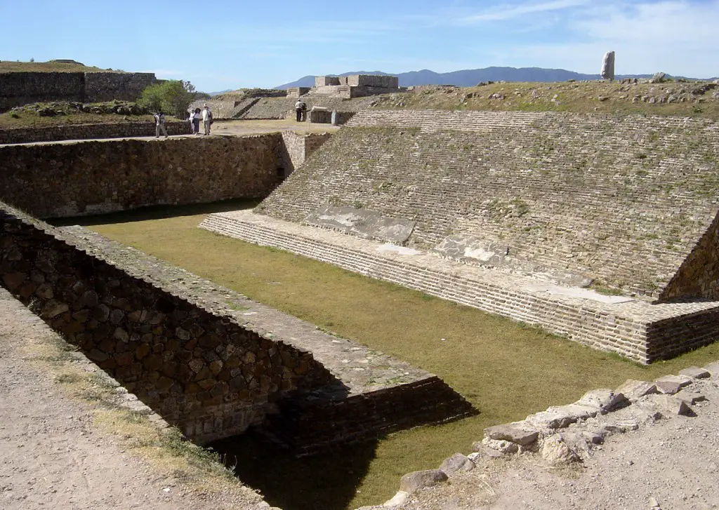 Ancient ball court of Monte Alban : Wiki Commons