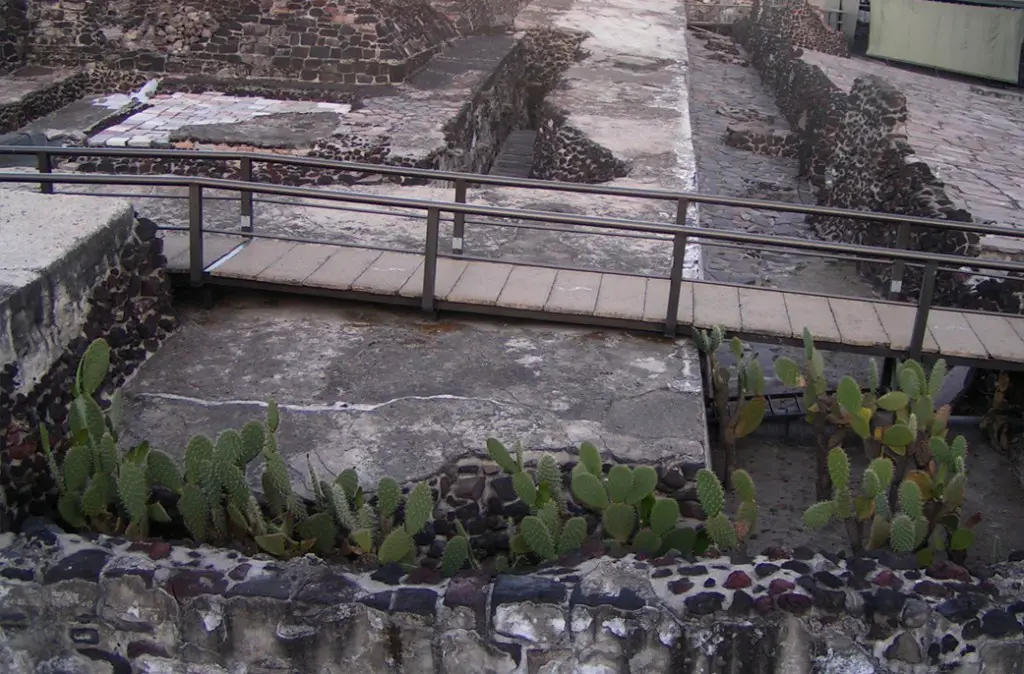 Ruins of Tenochtitlan Mexico City