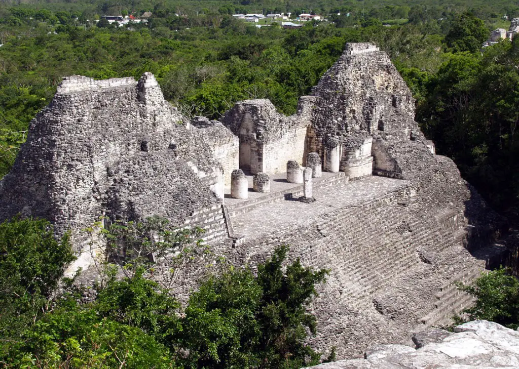 The ancient fortified site of Becan