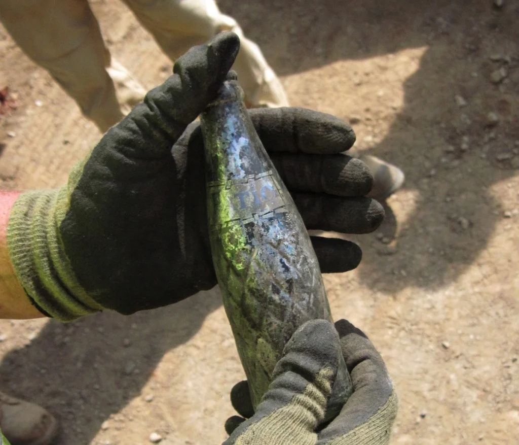 Cola Bottle found on an Excavation Site in Washington, DC