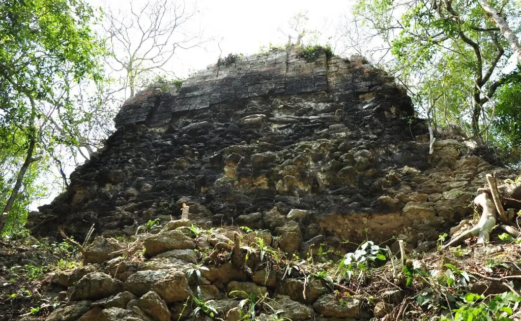 Tamchén, Structure 1, north side : Credit - zrc-sazu.si