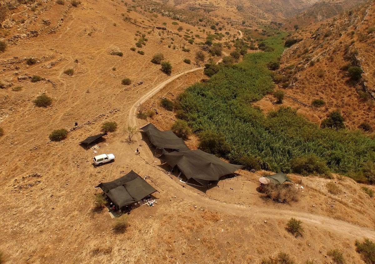 prehistoric village found in the jordan valley links old and new stone age
