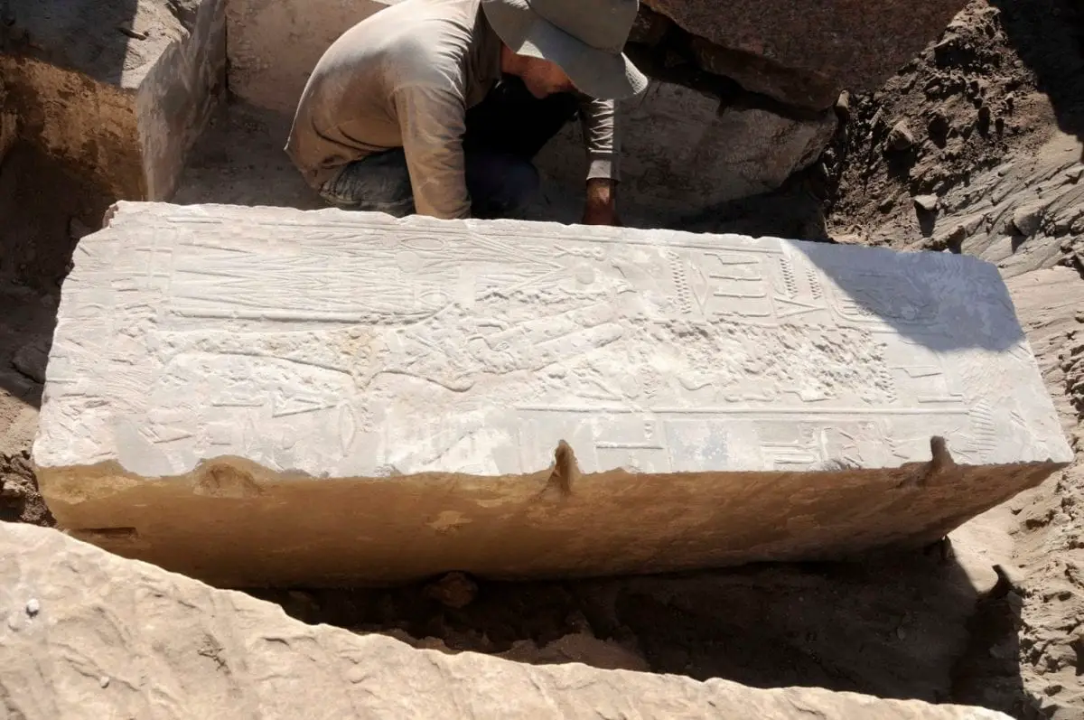 barque station of queen hatshepsut discovered on elephantine island in egypt