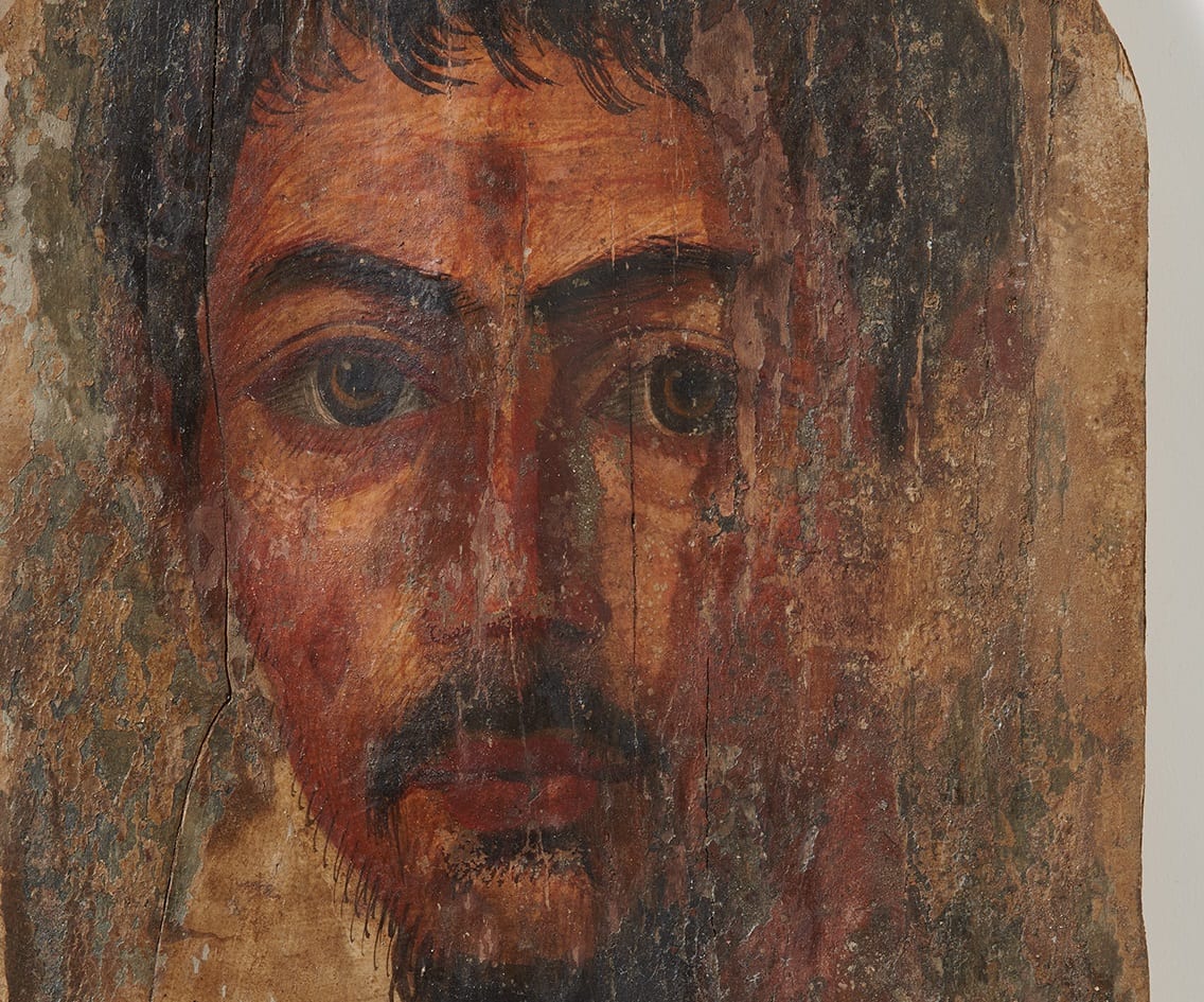 the institute of archaeology of the university of zurich restitutes two egyptian mummy portraits