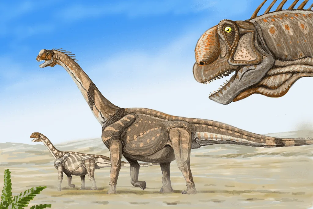 types of dinosaurs with long necks