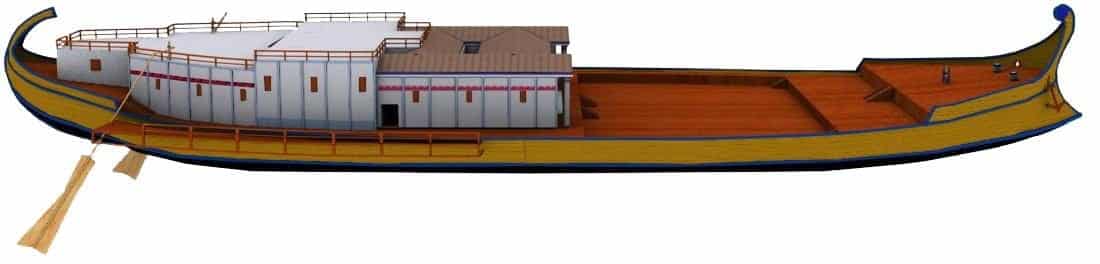 Reconstruction of Prima nave