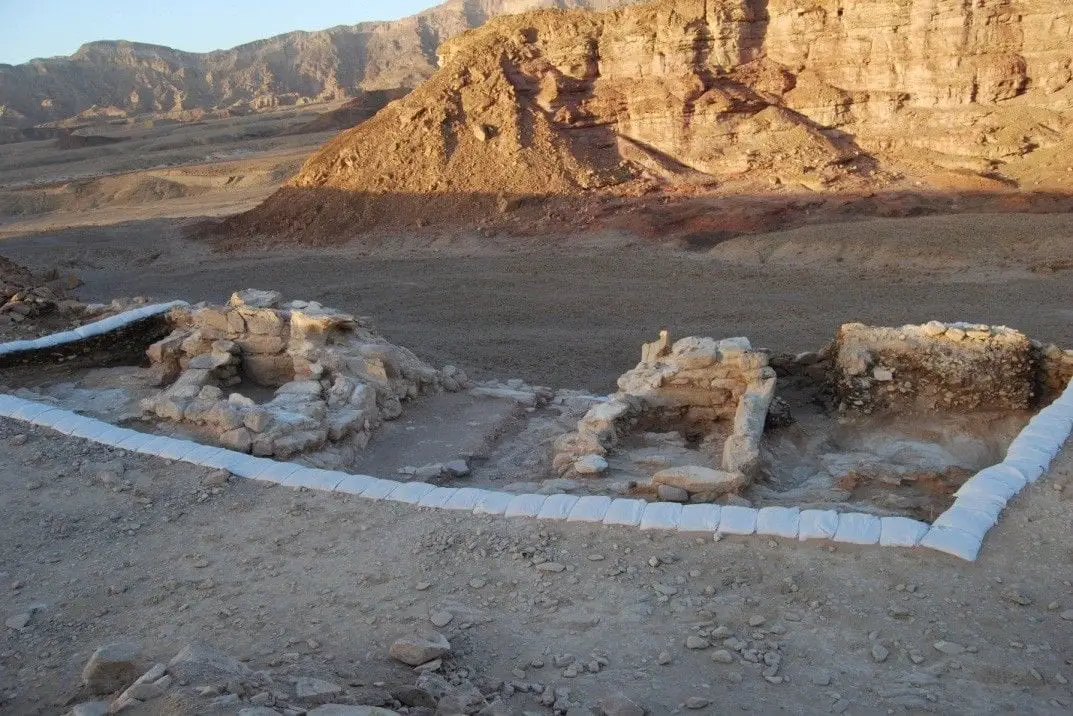 preserved fortification, donkey stables dating to king solomon