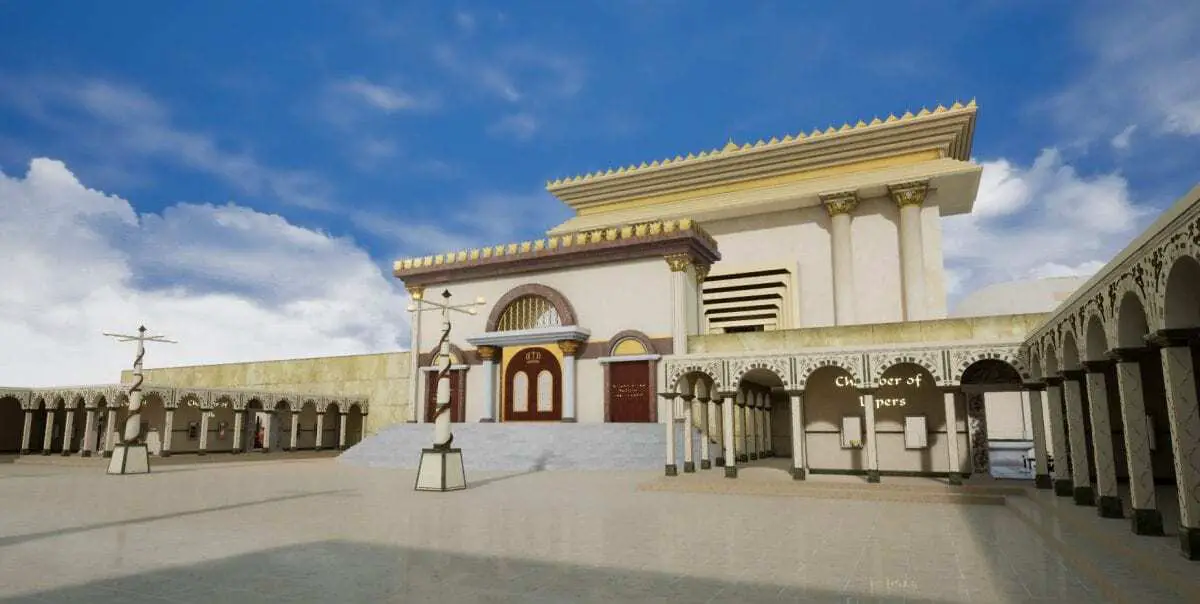 herod’s temple – 3d game environment
