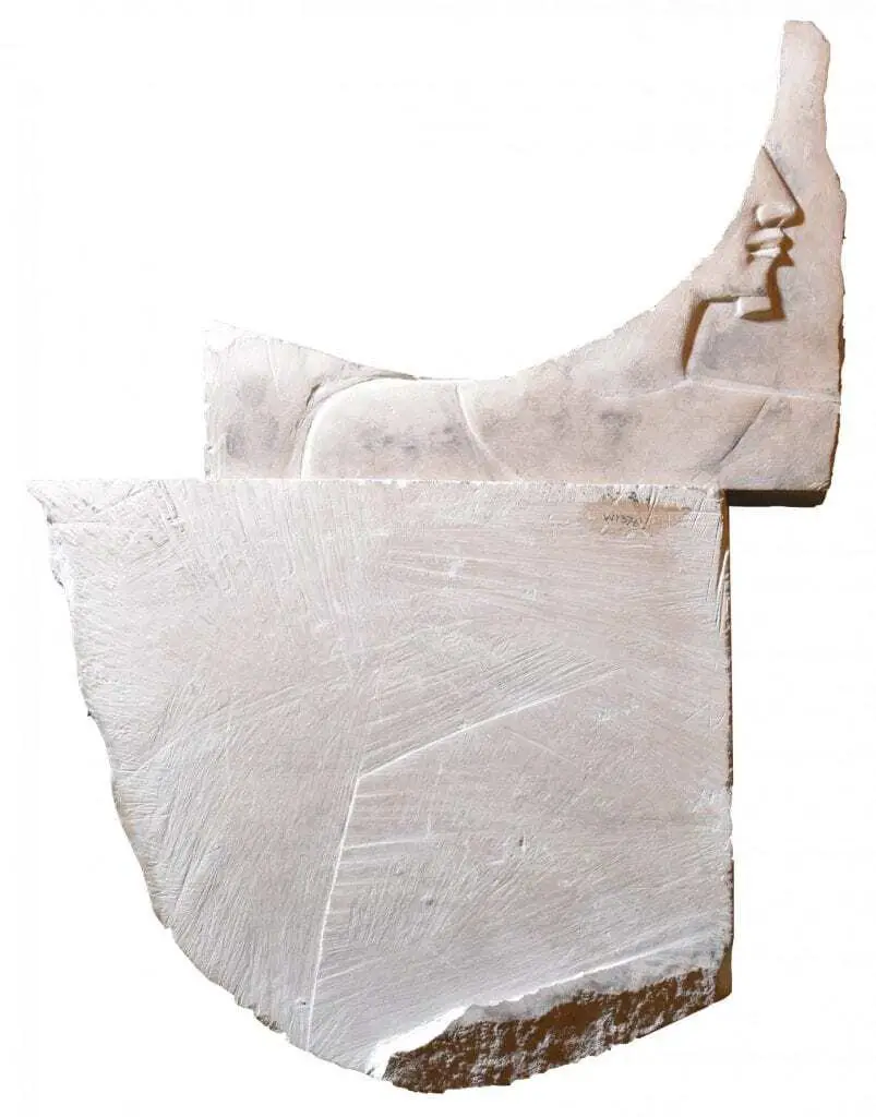 mysterious head of a pharaoh discovered by swansea egyptologist