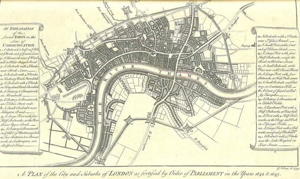 london’s lost castles and fortifications