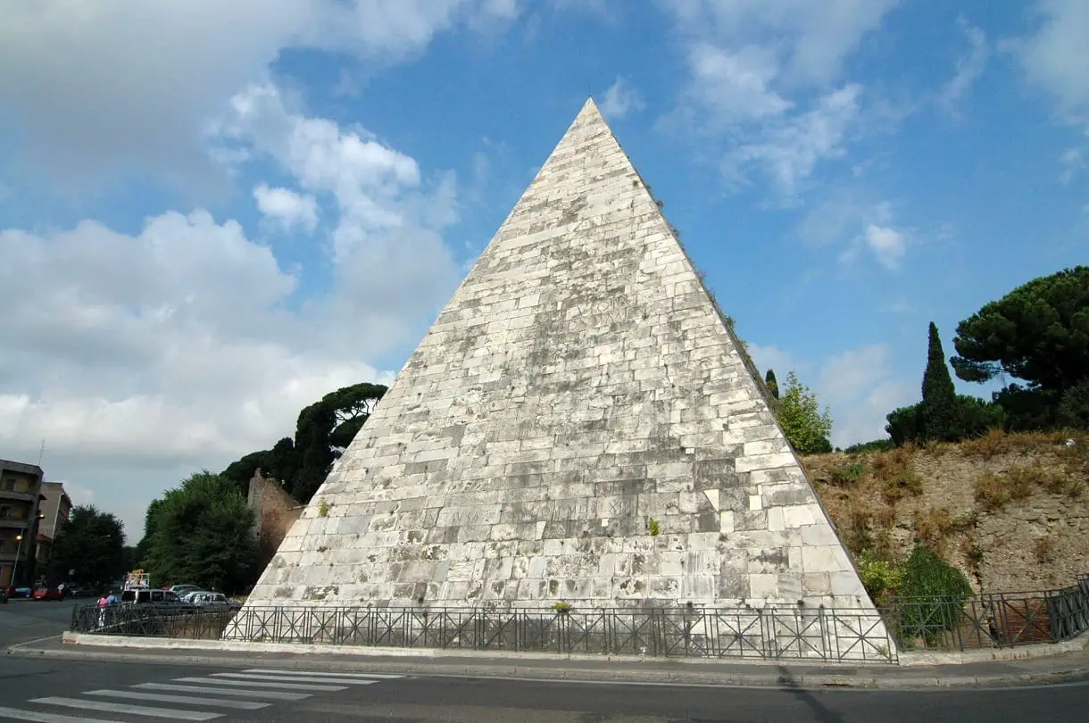 Triangular Pyramid Building