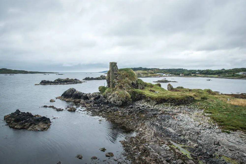 a spectacular find marks a moment of history at dunyvaig