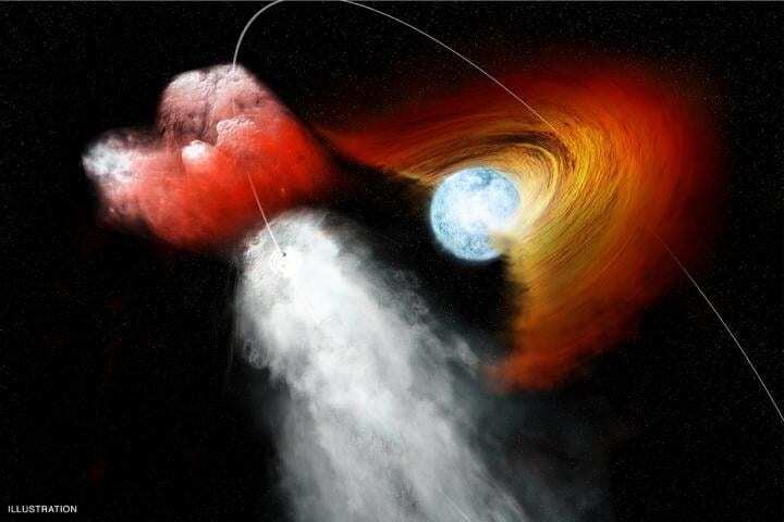 stellar winds, the source material for the universe, are clumpy