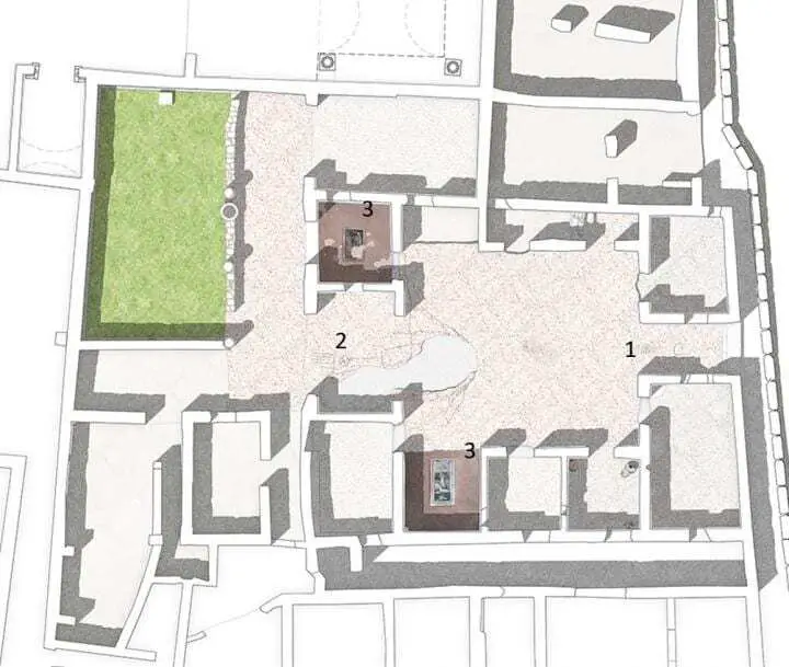 the art of the roman surveyors emerges from newly discovered pavements in pompeii