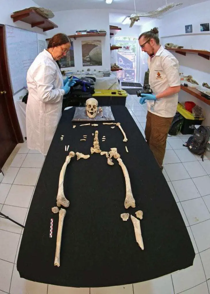 skeleton discovered in submerged caves at tulum sheds new light on the earliest settlers of mexico