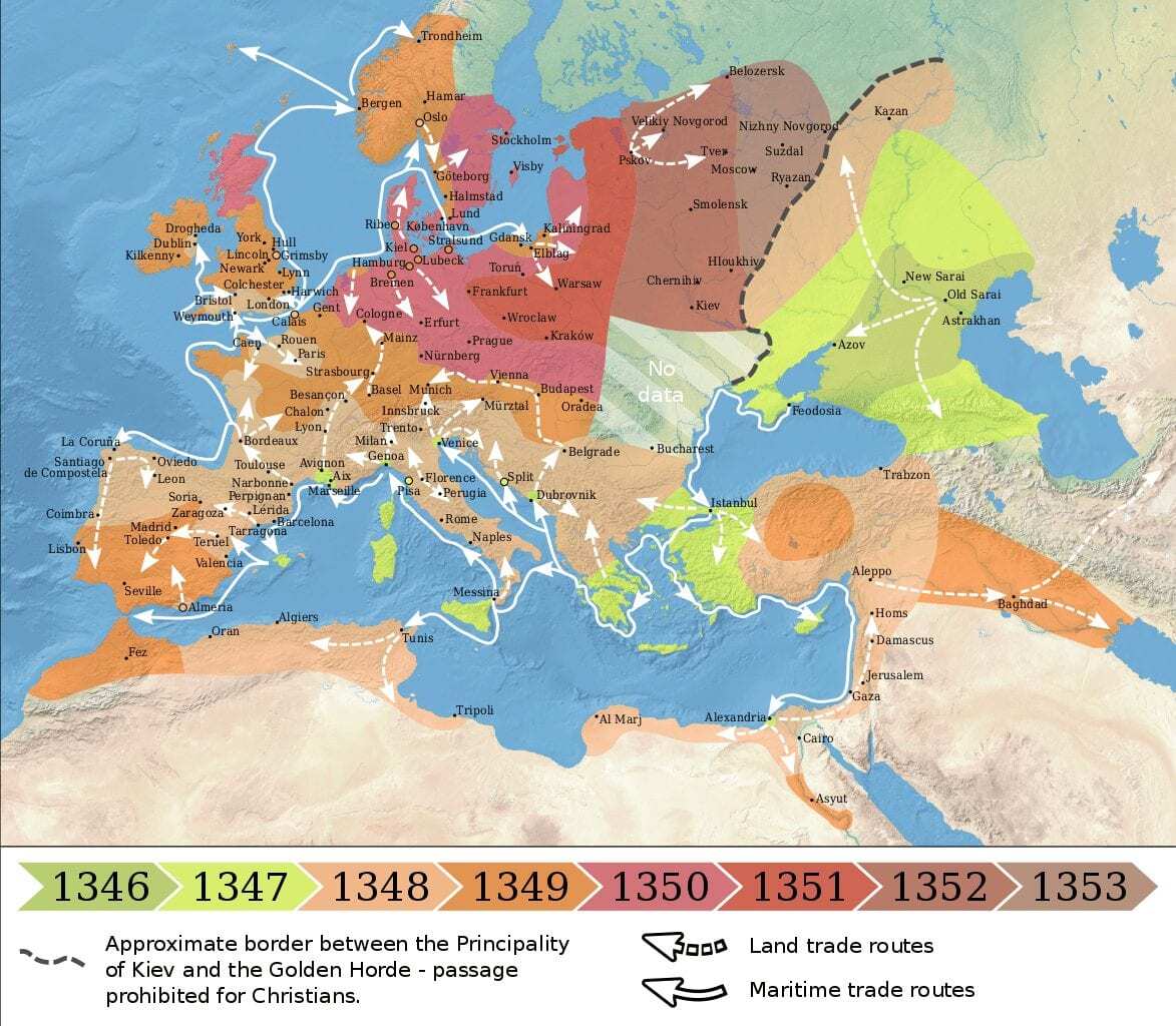 what can the black death tell us about the global economic consequences of a pandemic?