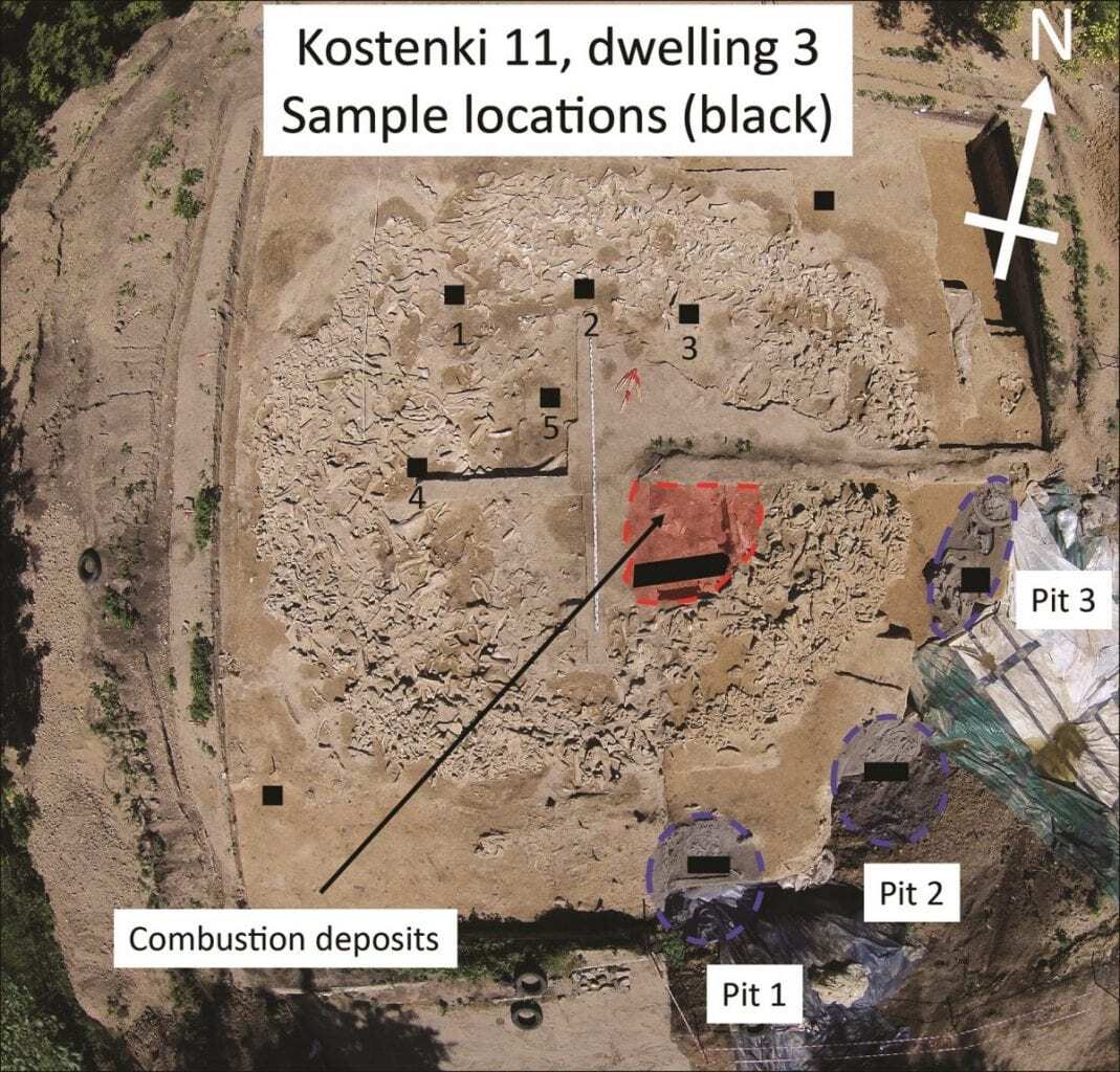 archaeologists discover giant ice age mammoth bone structure