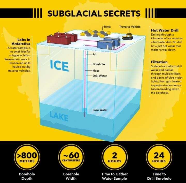 almost alien: antarctic subglacial lakes are cold, dark and full of secrets