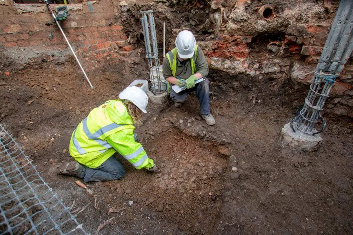 Roman remains discovered at York Guildhall complex