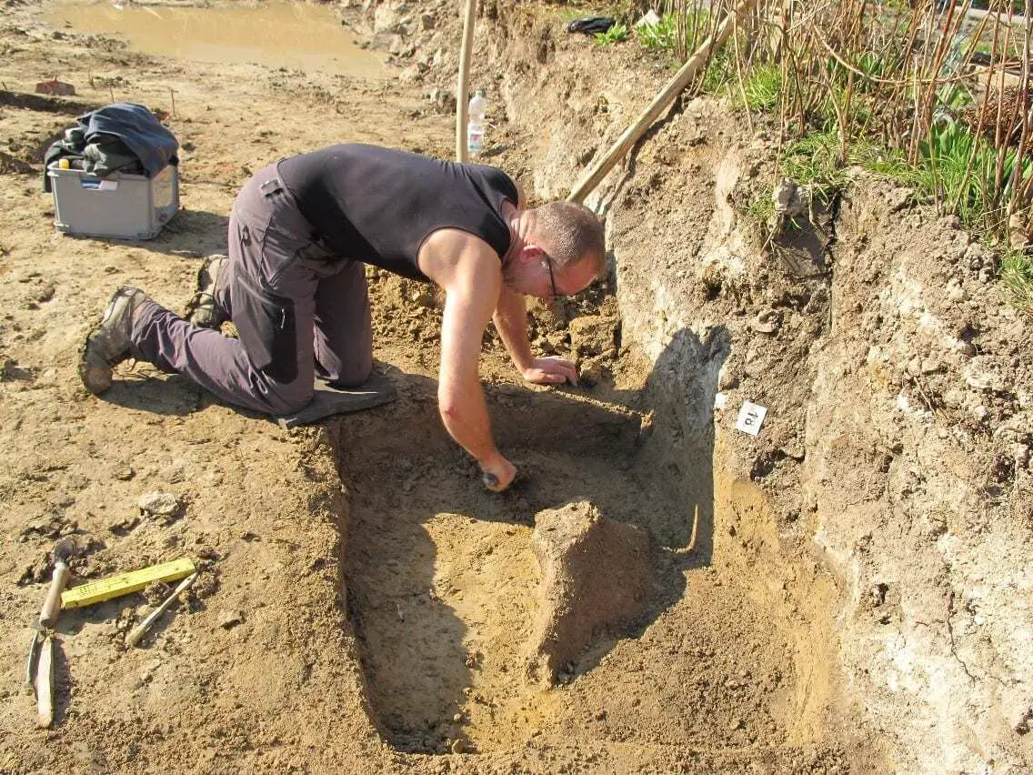 discovery of 8-foot mammoth tusk in bavaria