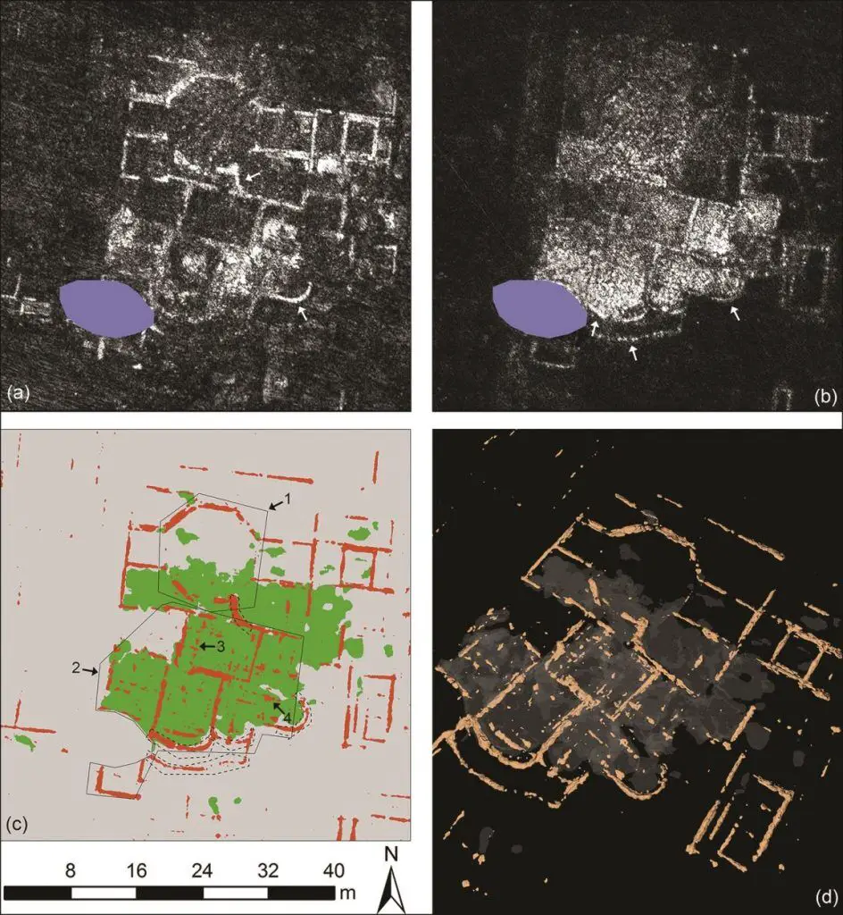 ground-penetrating radar maps roman city