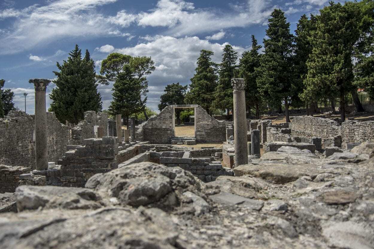 salona – capital of the roman province of dalmatia