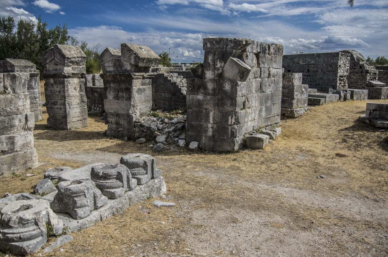 salona – capital of the roman province of dalmatia