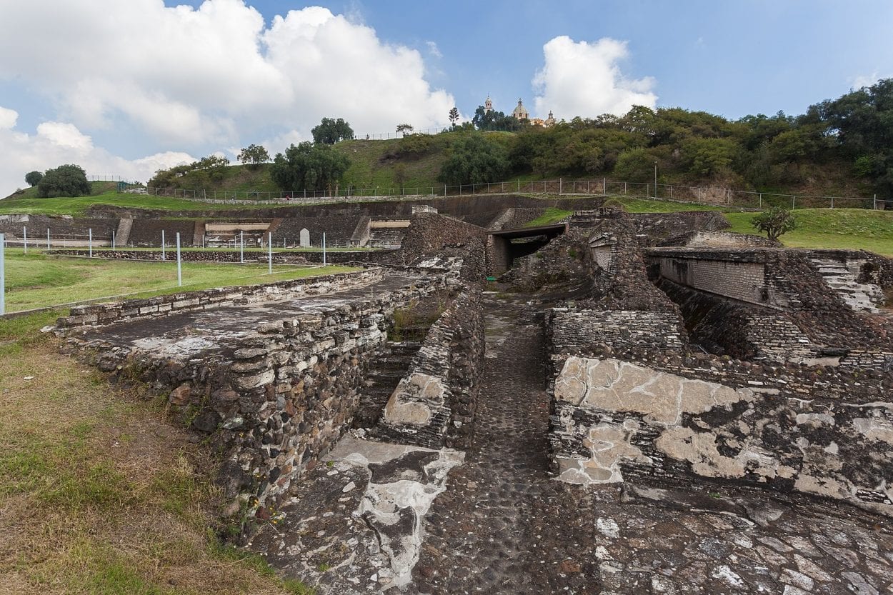 the great pyramid of cholula