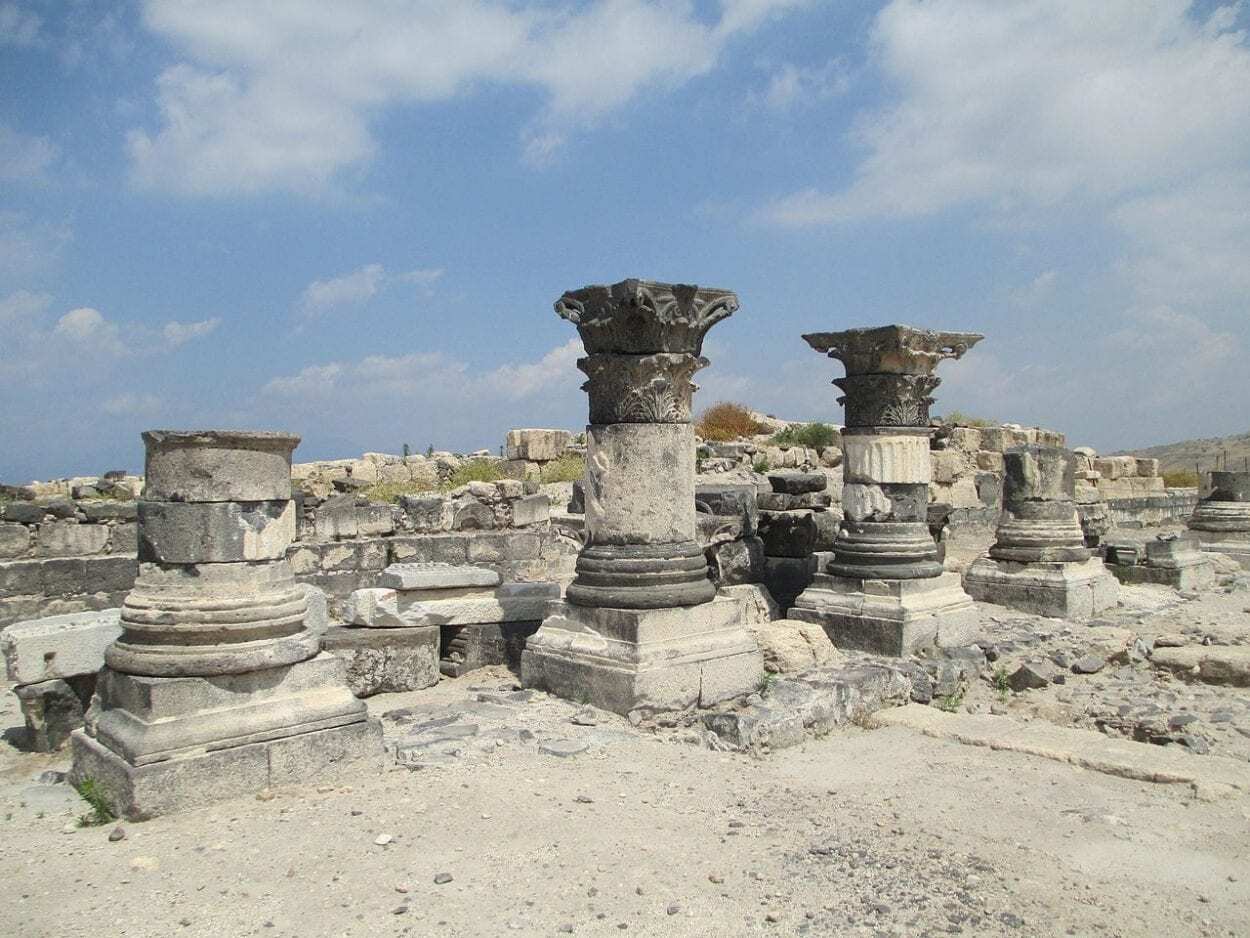 the greco-roman city of hippos