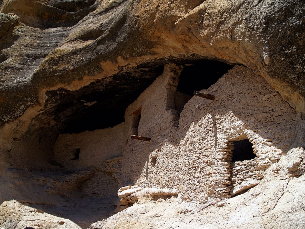 the gila cliff dwellings