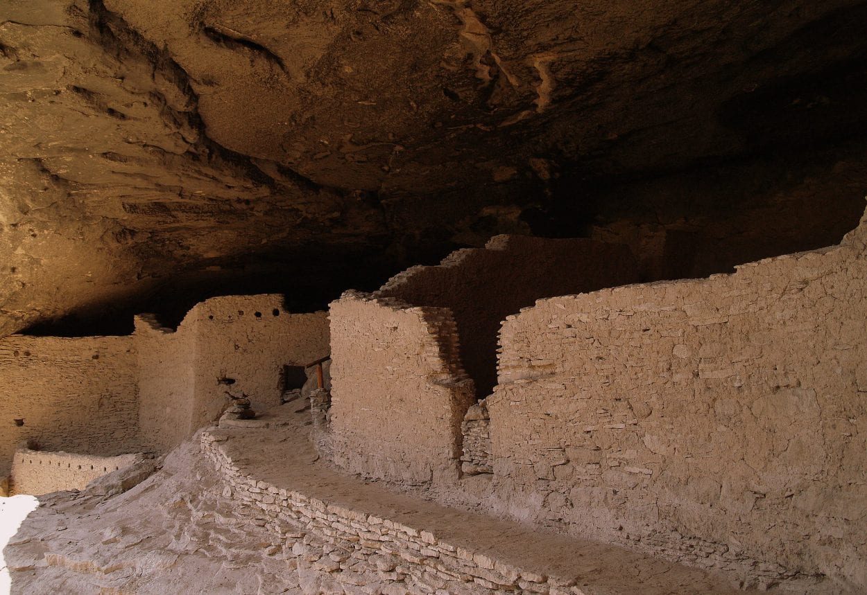 the gila cliff dwellings
