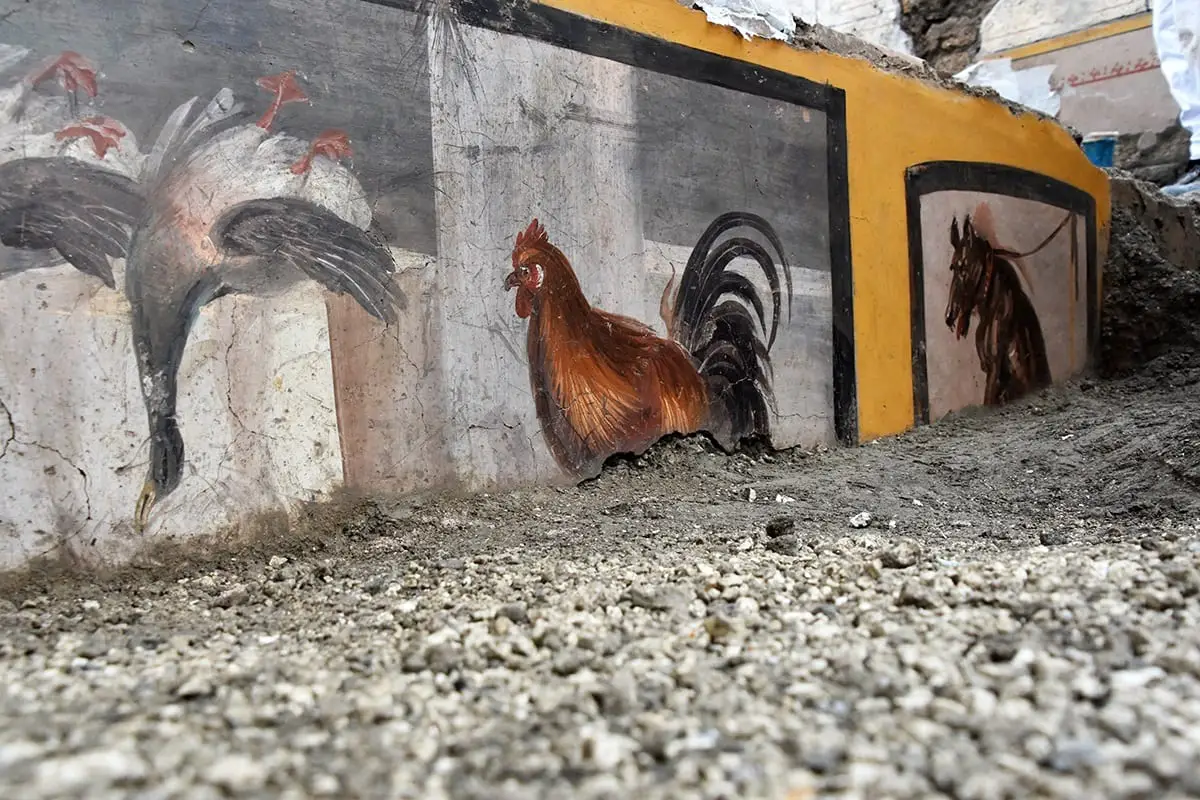 archaeologists uncover ‘fast food’ counter at pompeii