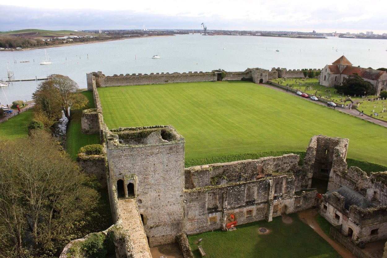 Portchester Castle The Roman Saxon Shore Fort