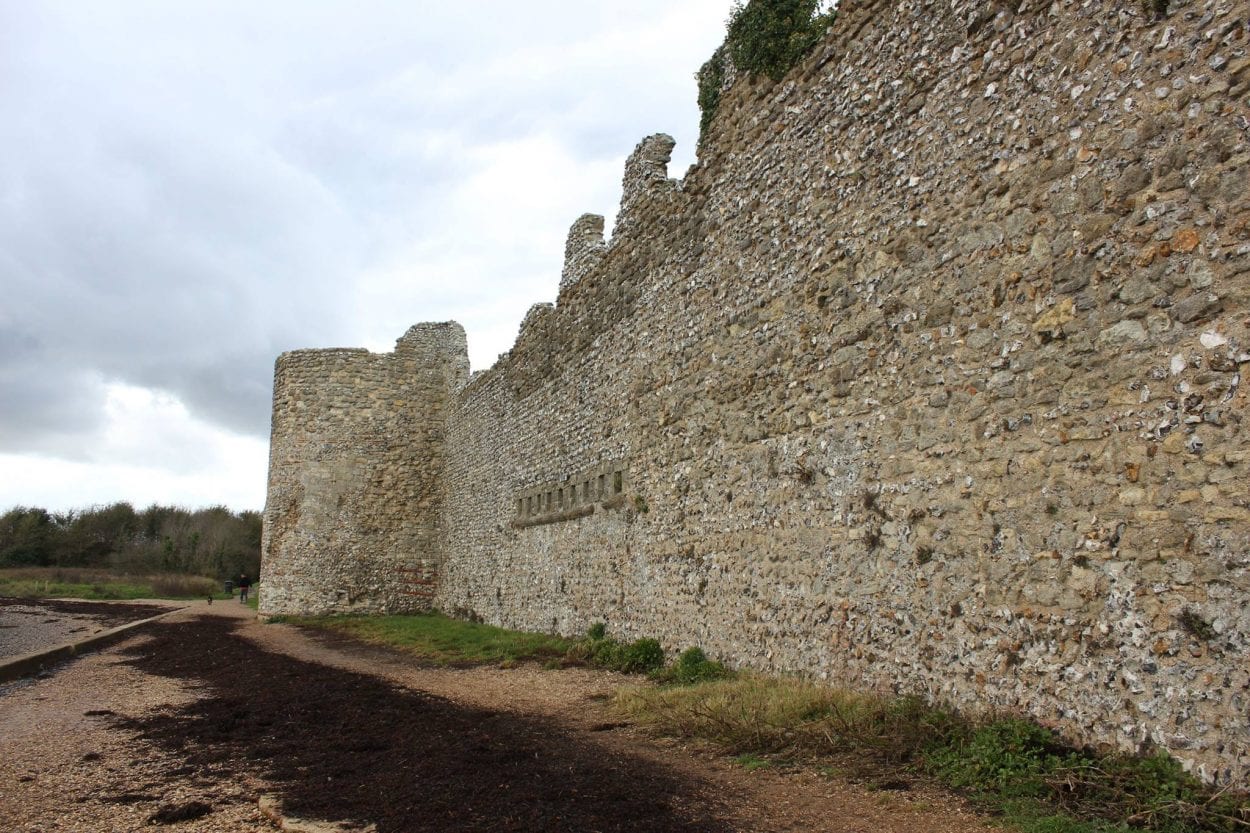 portchester castle – the roman saxon shore fort