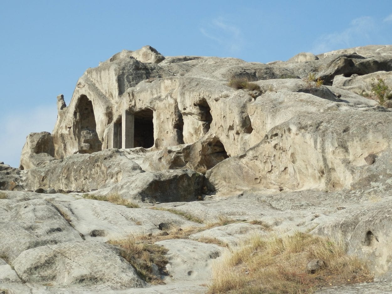 uplistsikhe – the rock-hewn city of caves
