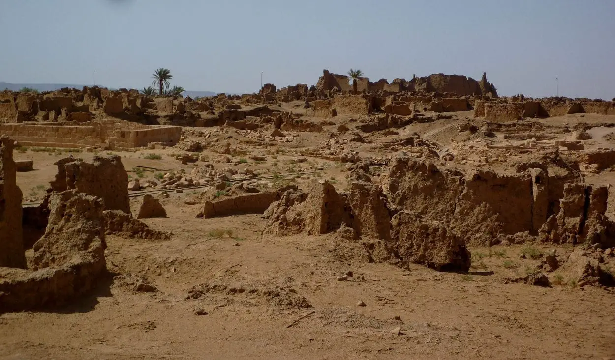 germa – capital of the saharan kingdom of the sands