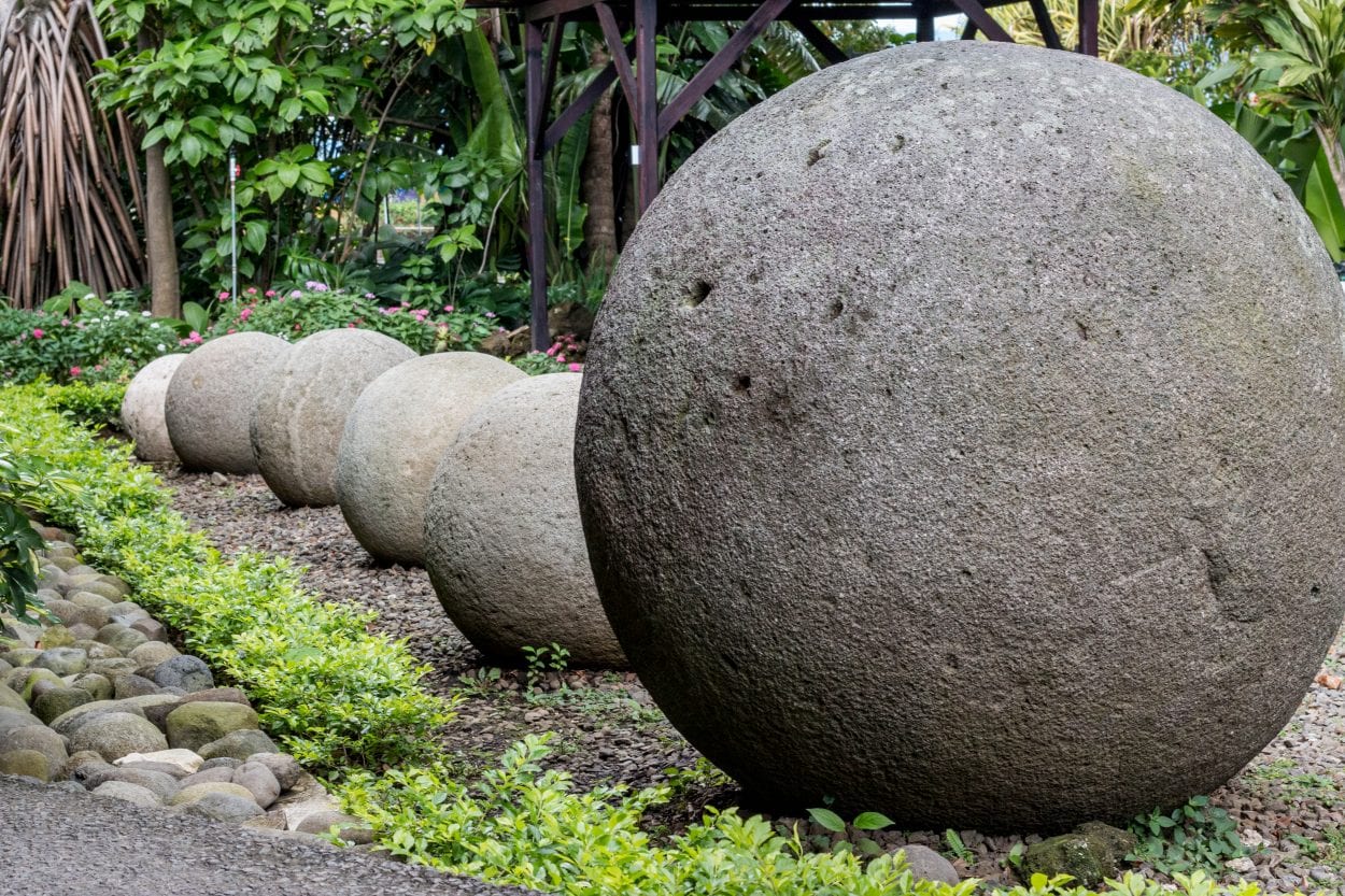 the mysterious stone spheres of costa rica
