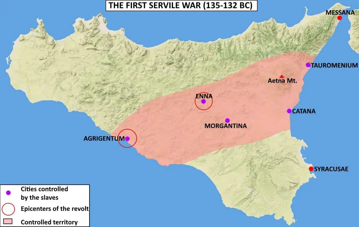 eunus – the roman slave who declared himself king