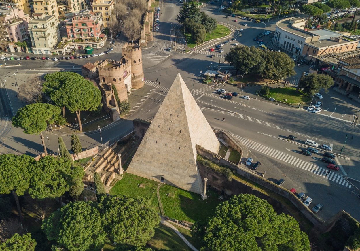 the meta romuli – the lost roman pyramid