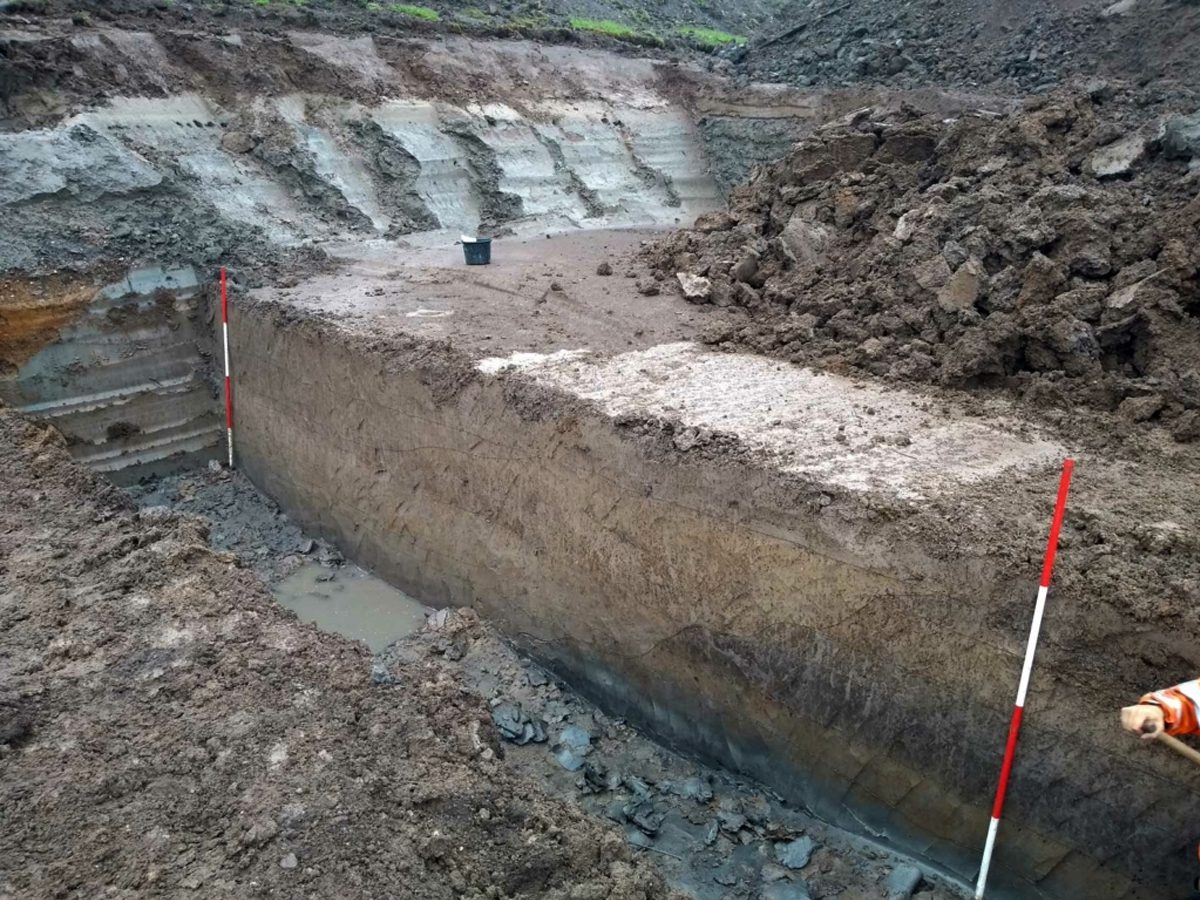 archaeologists uncover major roman road and canal in the netherlands