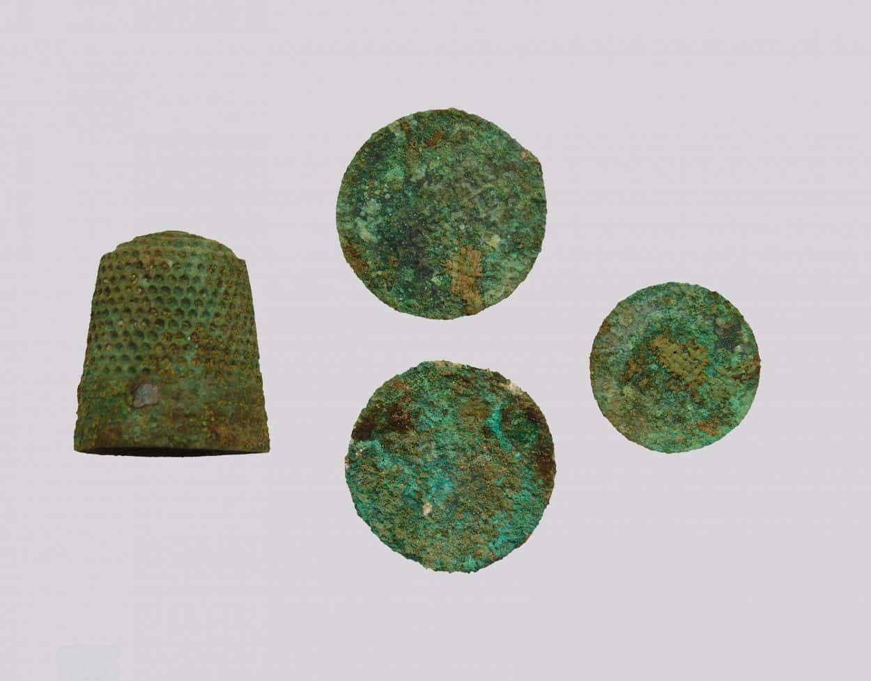 ornate amber necklace unearthed during roadworks