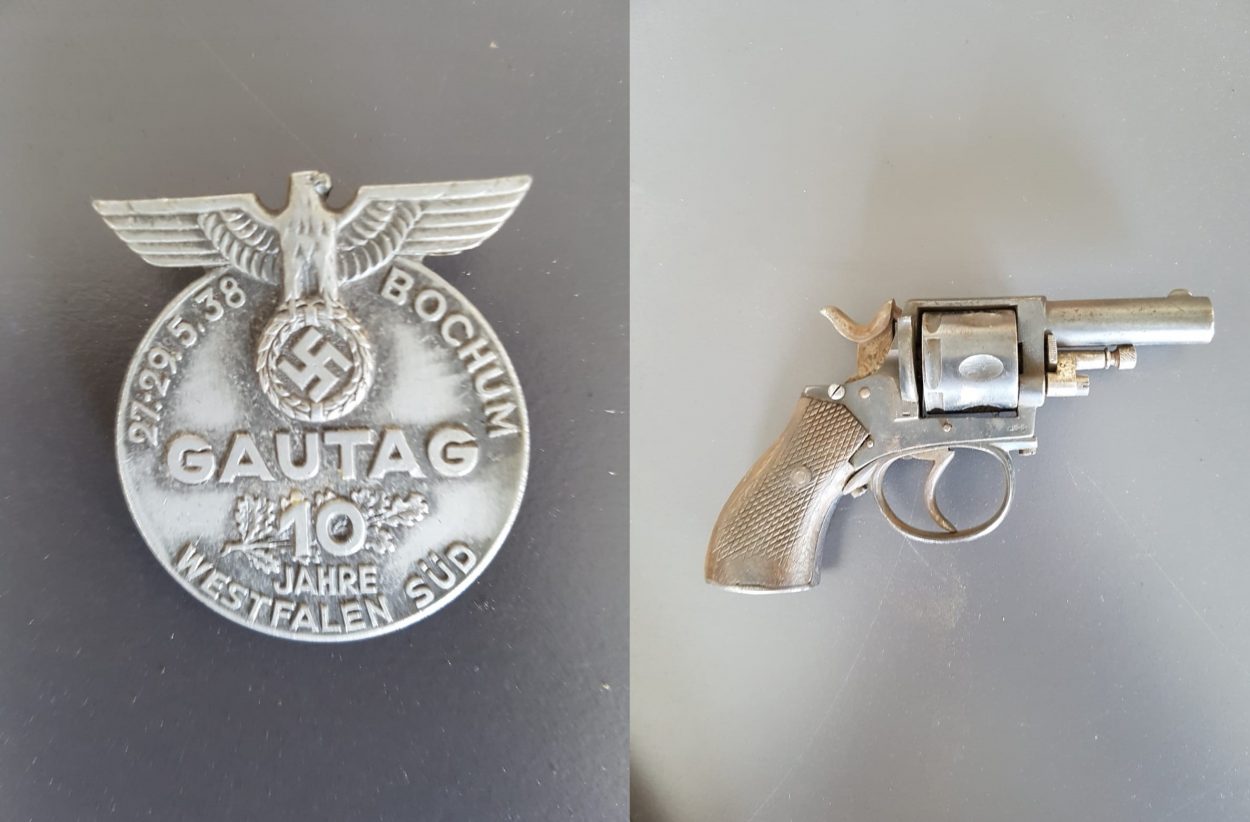 hidden nazi cache revealed in hagen