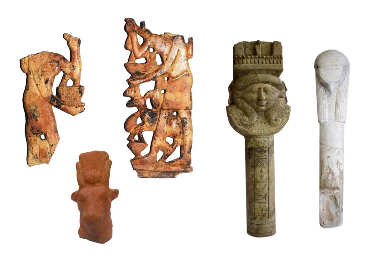 Ritualistic artifacts found at Temple of the Pharaohs