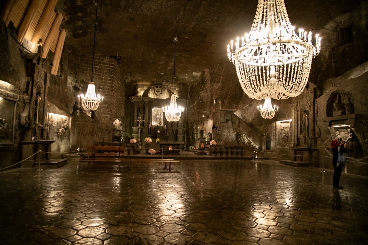 the wieliczka salt mine shutterstock 1334894504