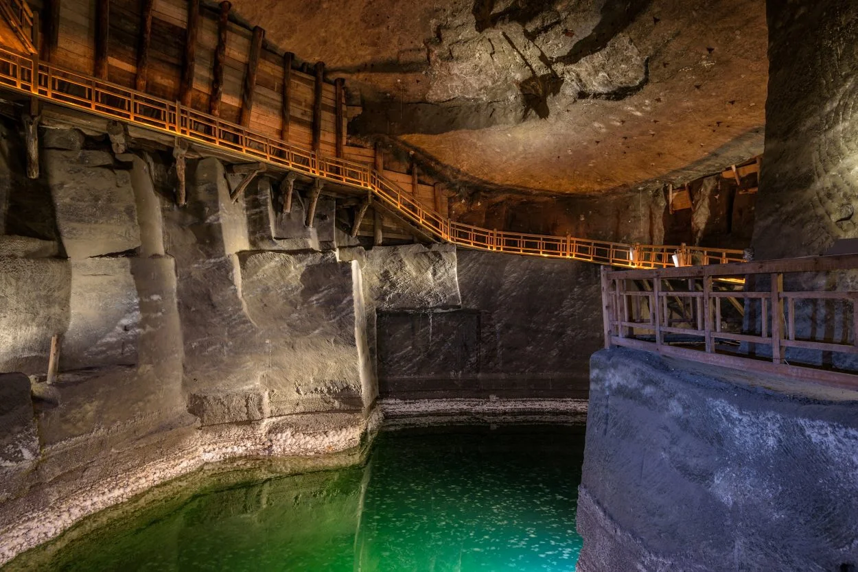the wieliczka salt mine shutterstock 339819068