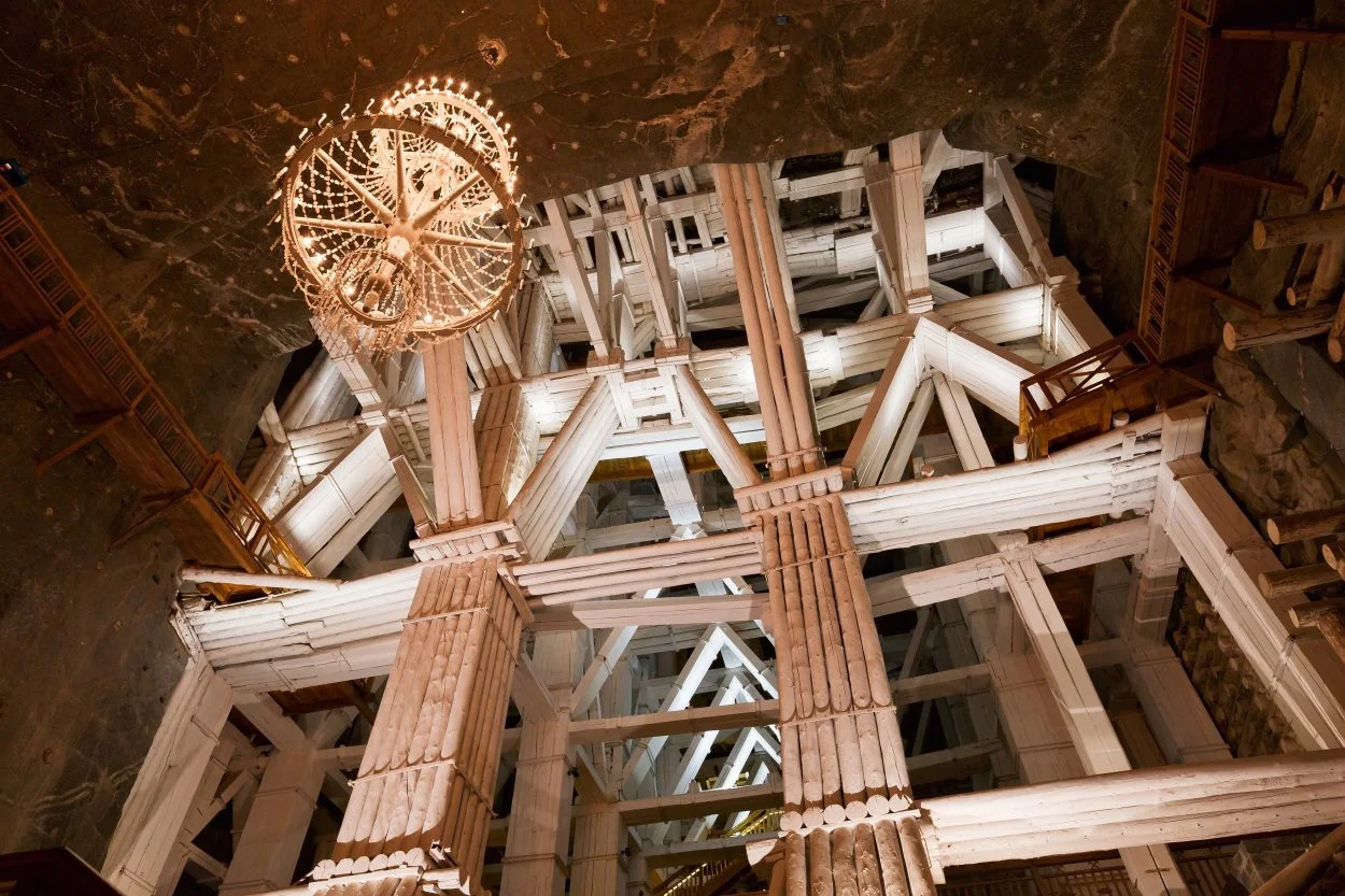 the wieliczka salt mine shutterstock 481760758