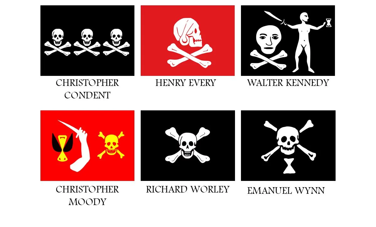 authentic pirate flags