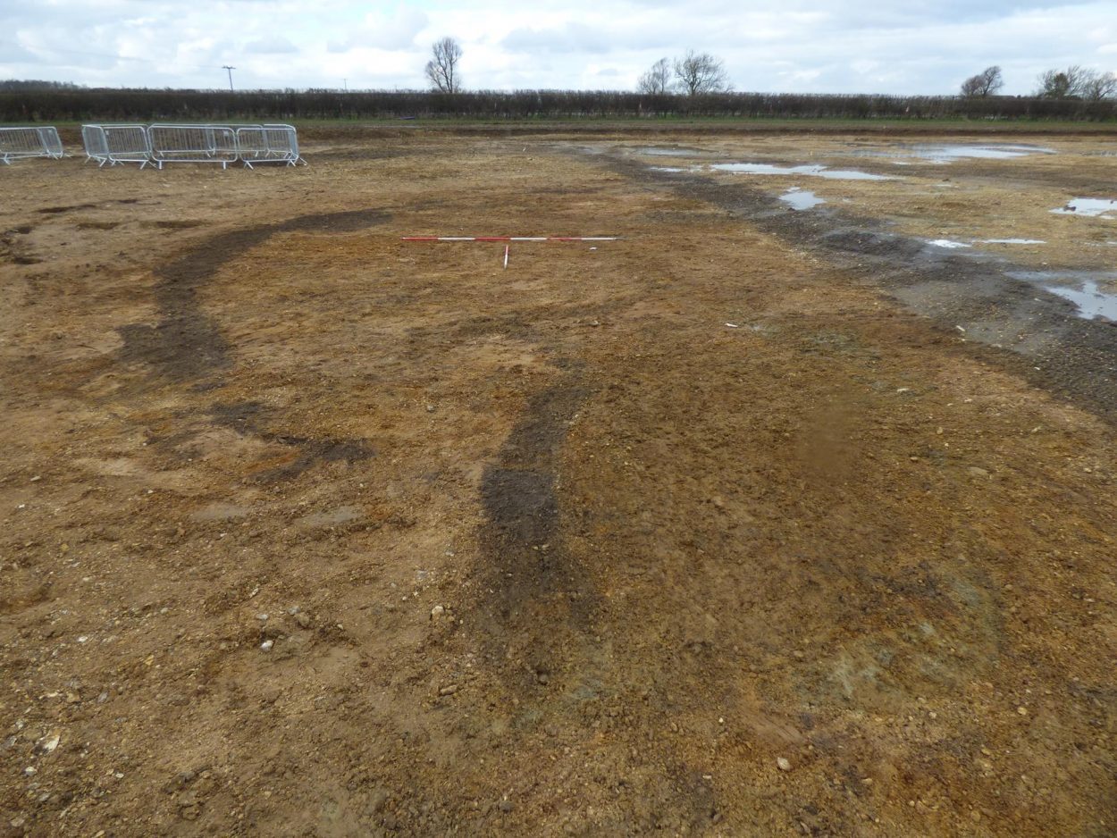 The roundhouse where the frog bones were found. ©MOLAHeadlandInfrastructure