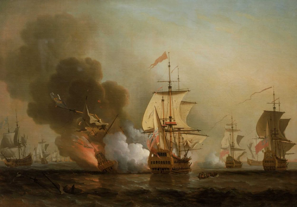 Wagers Action off Cartagena 28 May 1708