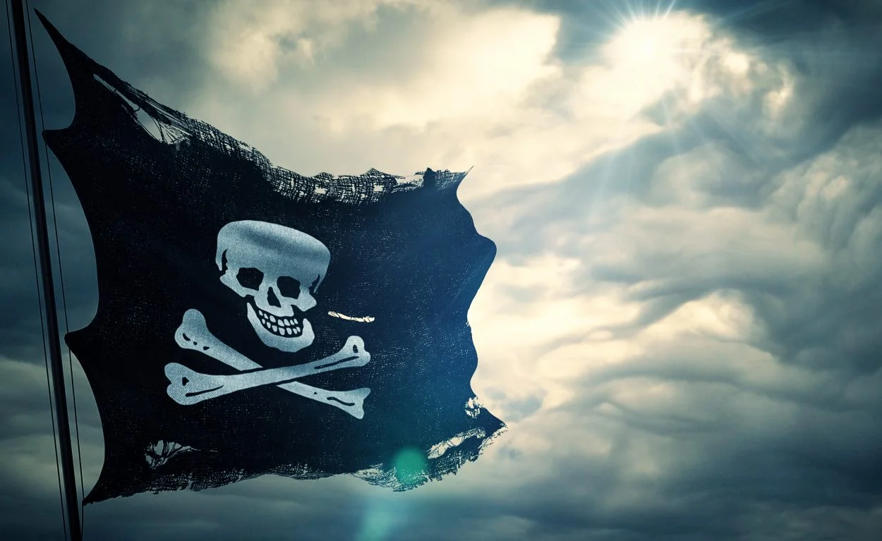 raise the jolly roger flag